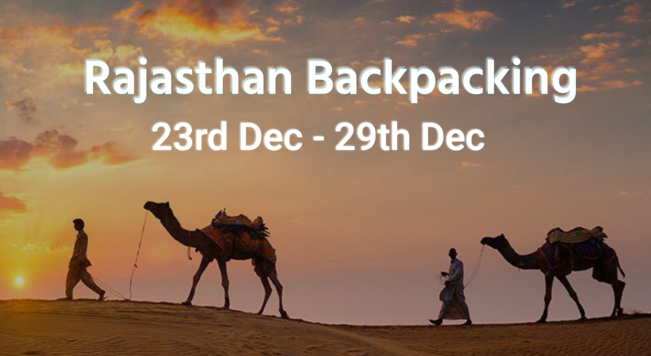 RAJASTHAN NEW YEAR X MAS GROUP TRIP