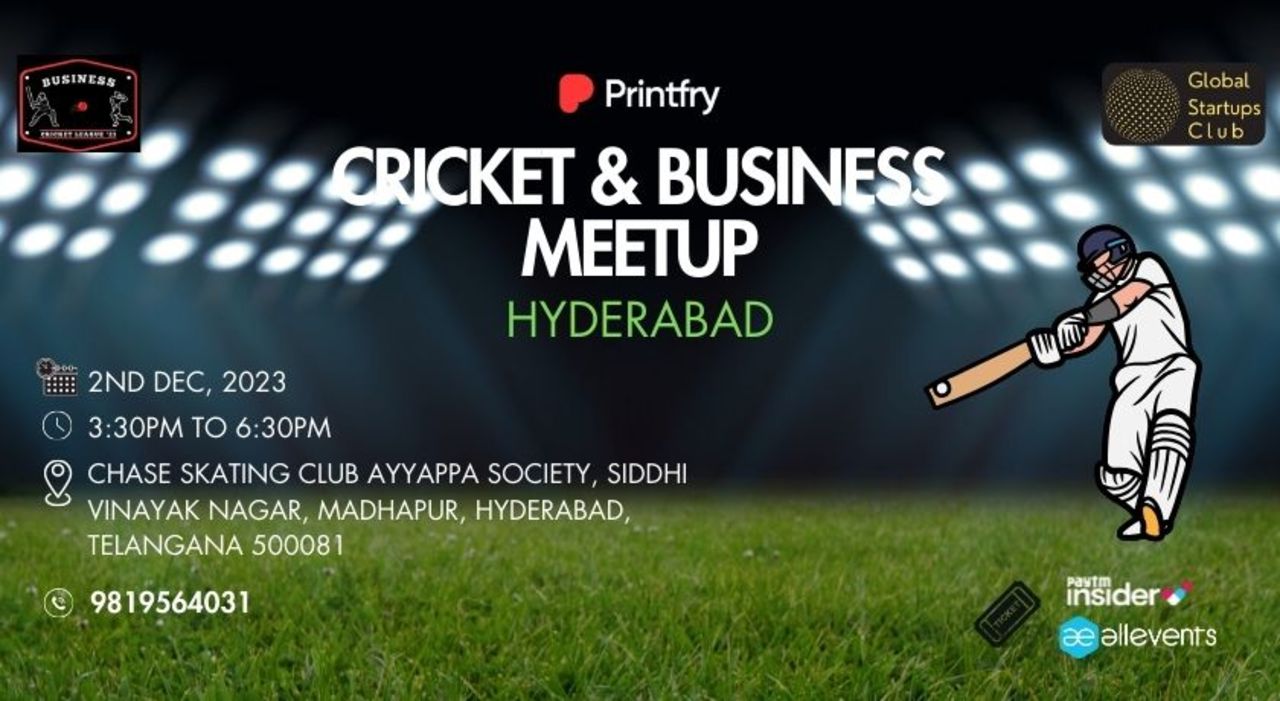 CRICKET & BUSINESS MEETUP