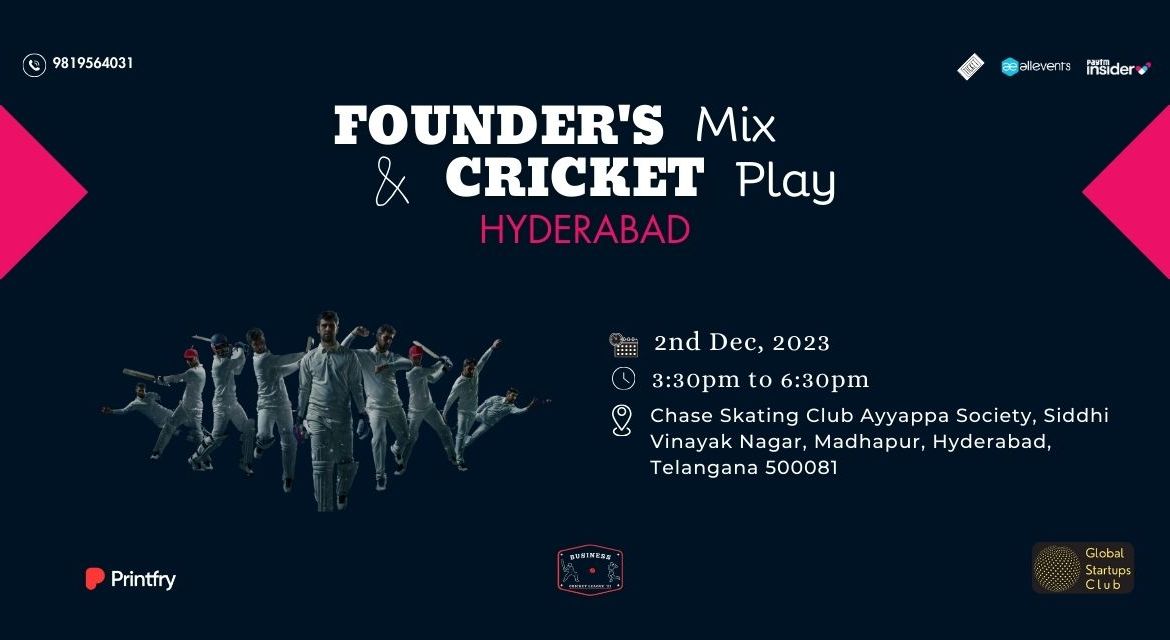 Founder's Mix & Cricket Play