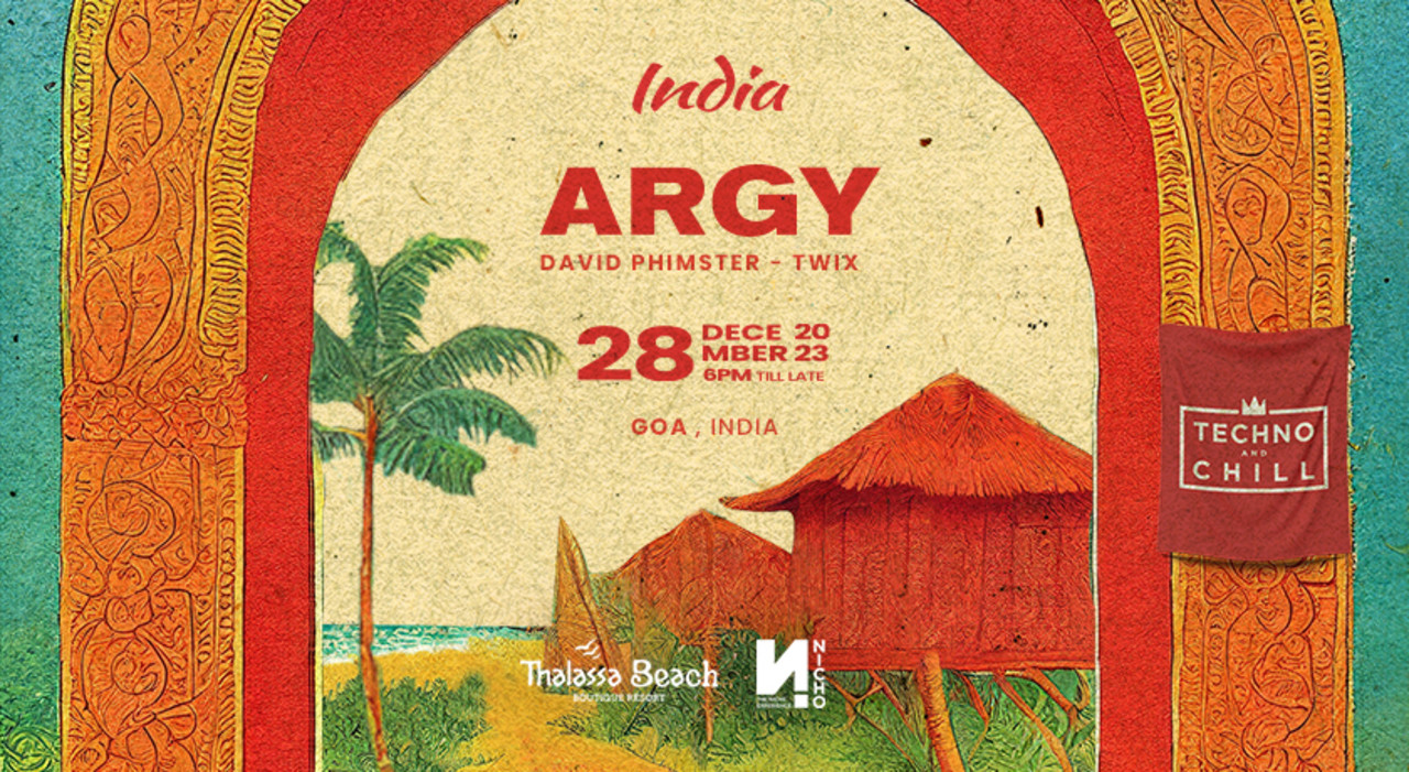 TECHNO & CHILL w/ ARGY @ Thalassa Beach Goa | NY 2024