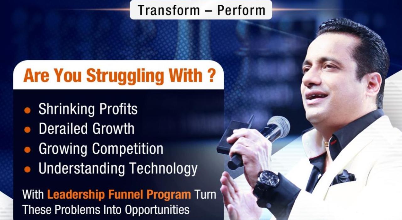 Dr Vivek Bindra - Only for Business owners/ Fees Rs72,000/Rs1,24,000/Rs2,50,000 +GST