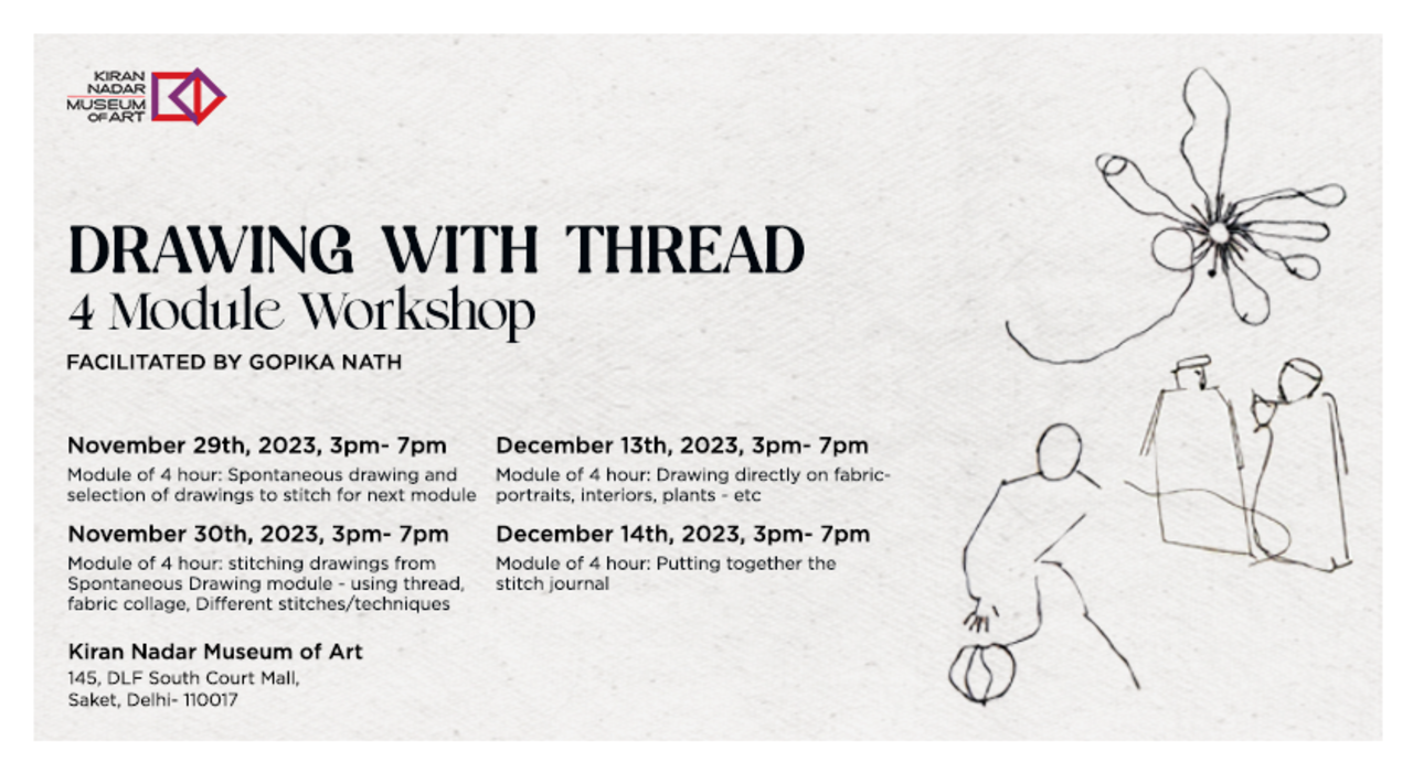 Drawing with Thread - 4 Module Workshop