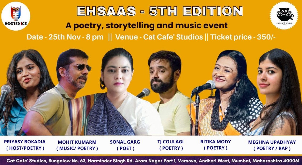 Ehsaas - A poetry, storytelling and music event