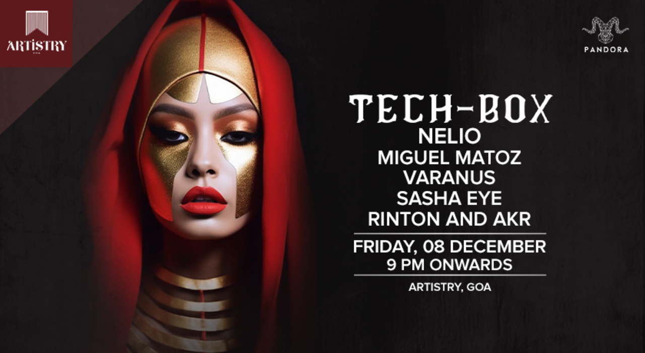 Tech-Box ft Nelio at Artistry, Goa