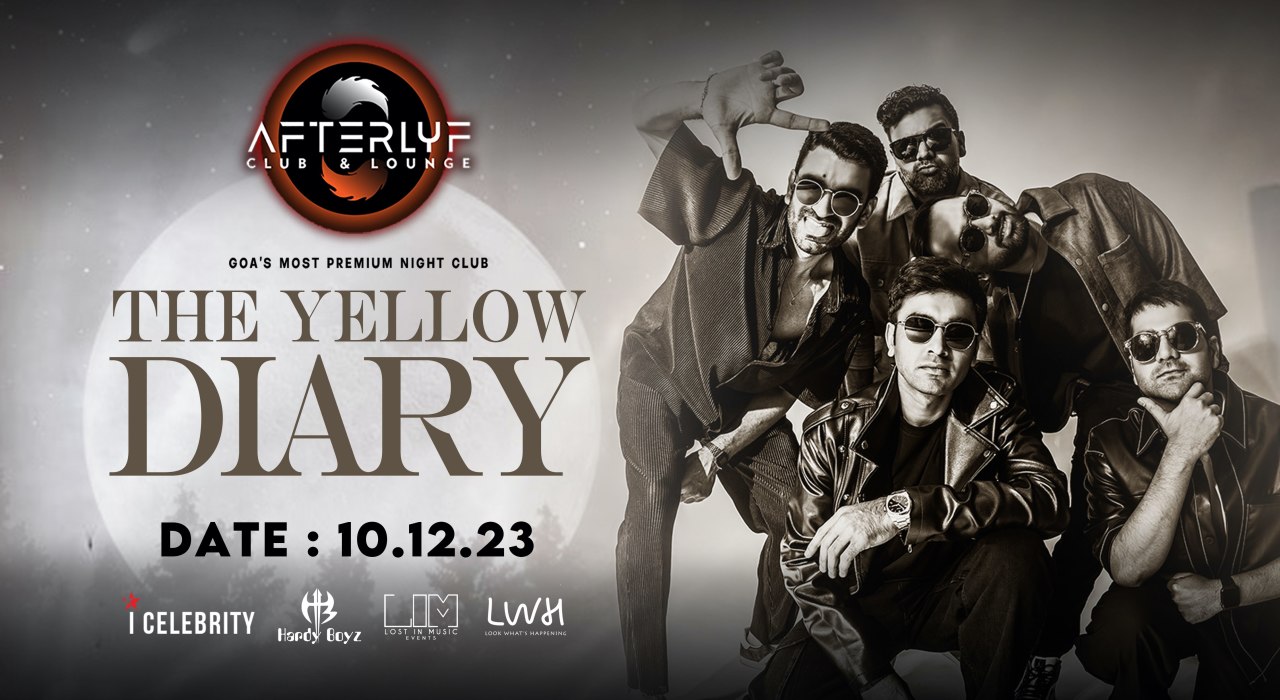 Soulful Sunday with The Yellow Diary LIVE | Afterlyf - Club & Lounge, GOA