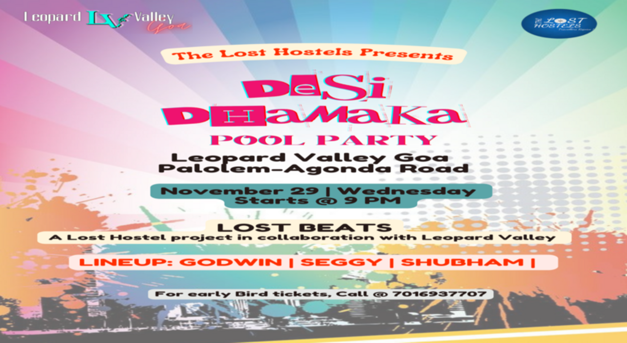 Desi Dhamaka - The Lost Beats Pool Party