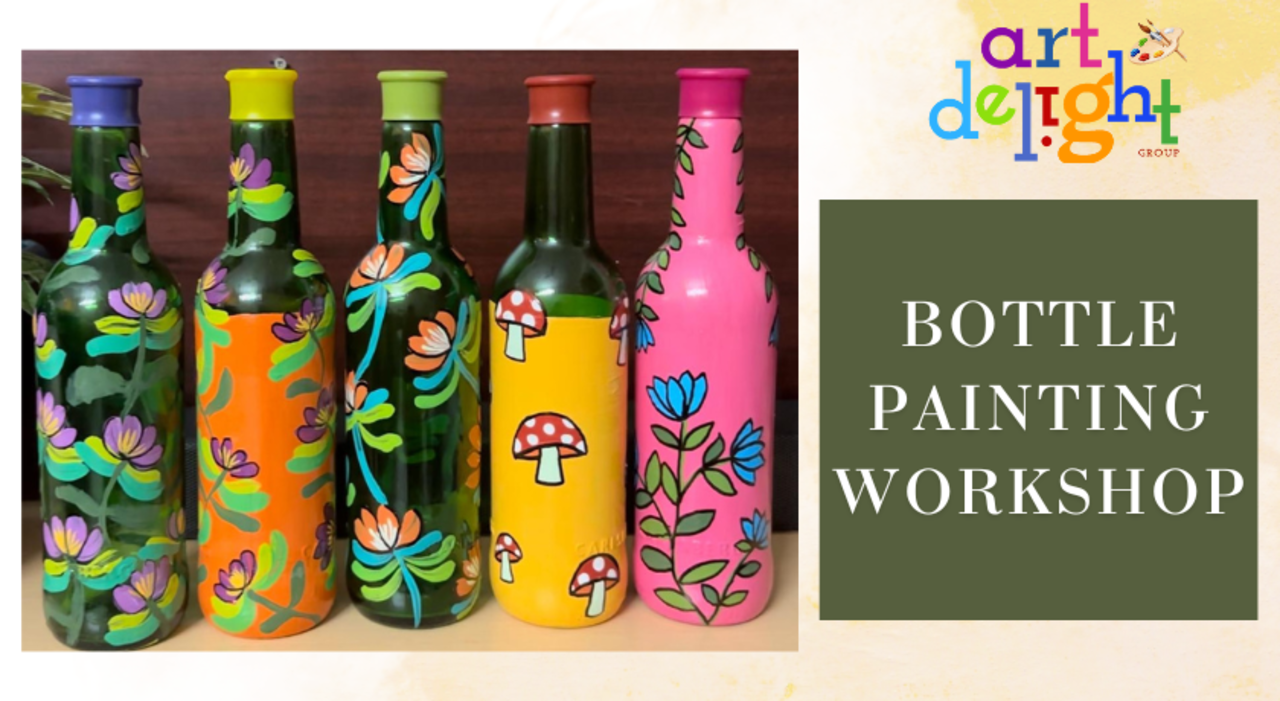 Bottle painting workshop