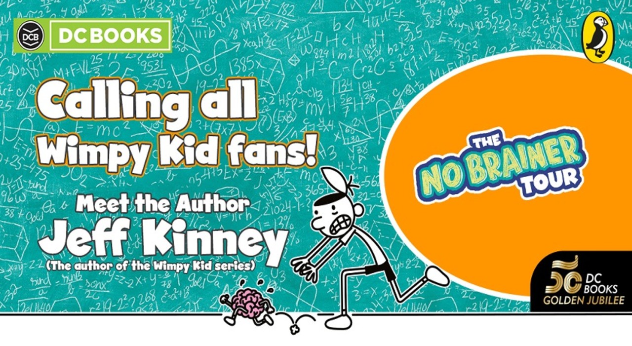Wimpy Kid:The No Brainer Tour- Jeff Kinney @ Kochi