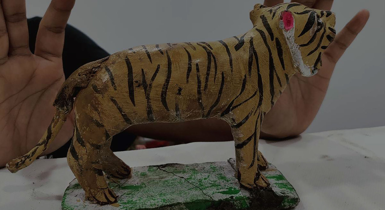 Sunderban Clay Doll Making with Dinesh Mondal and Naresh Das Facilitated by Tram Arts Trust