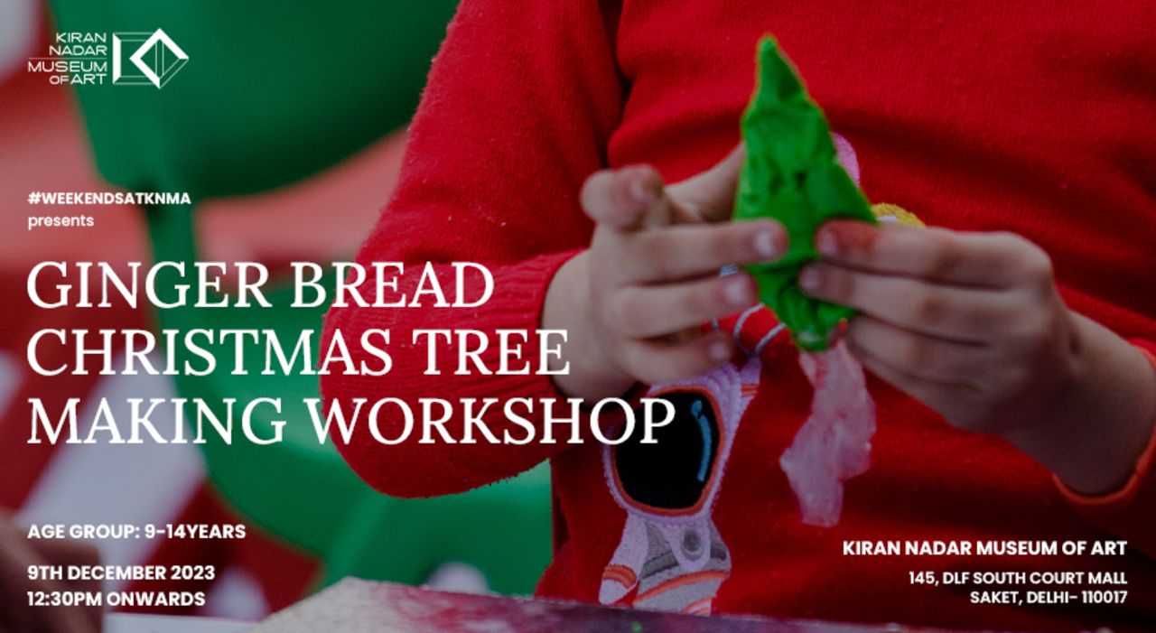 #weekendsatknma- Ginger Bread Christmas Tree Making Workshop