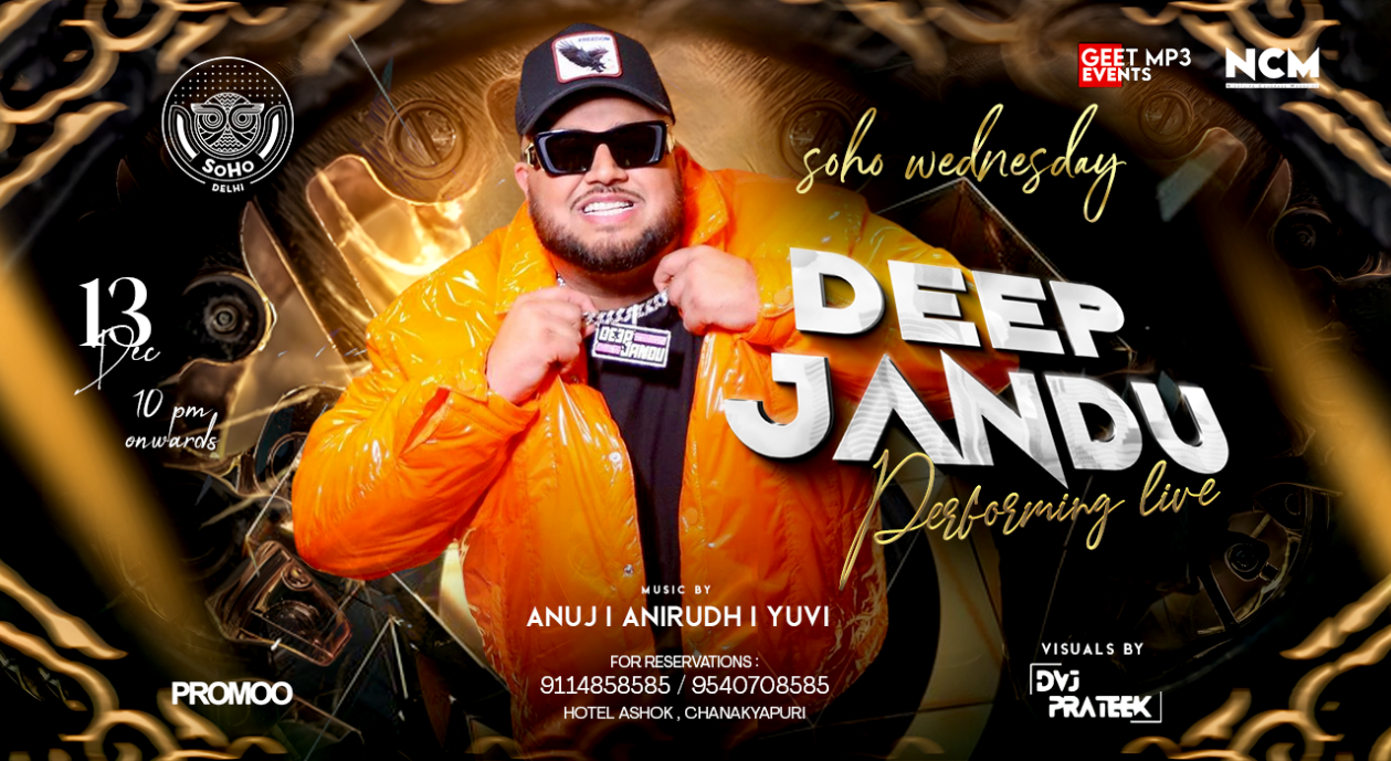 DEEP JANDU LIVE @Soho-Delhi