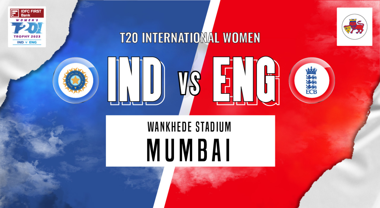 IDFC FIRST Bank Women Series T20I : India vs England, Mumbai | Sign Up for Updates