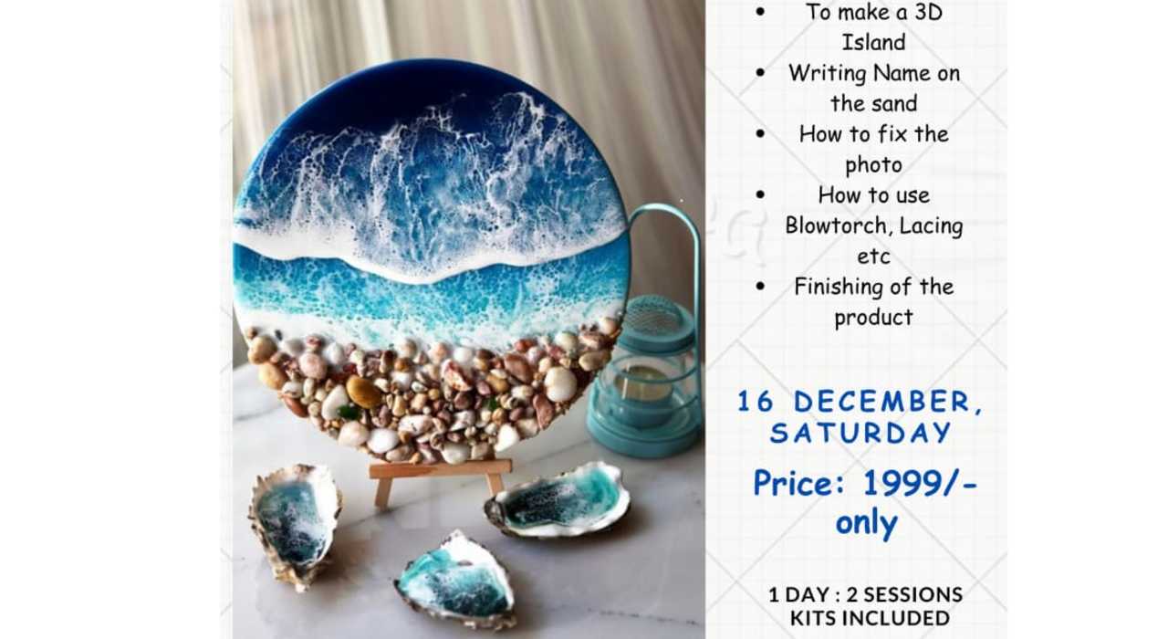 Resin Art Workshop - Online