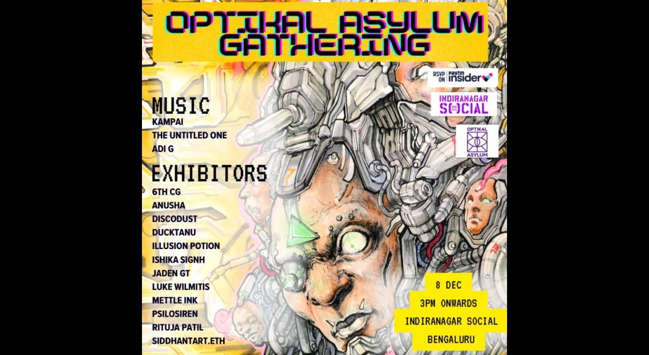 OPTIKAL ASYLUM GATHERING BENGALURU - INDIRANAGAR SOCIAL