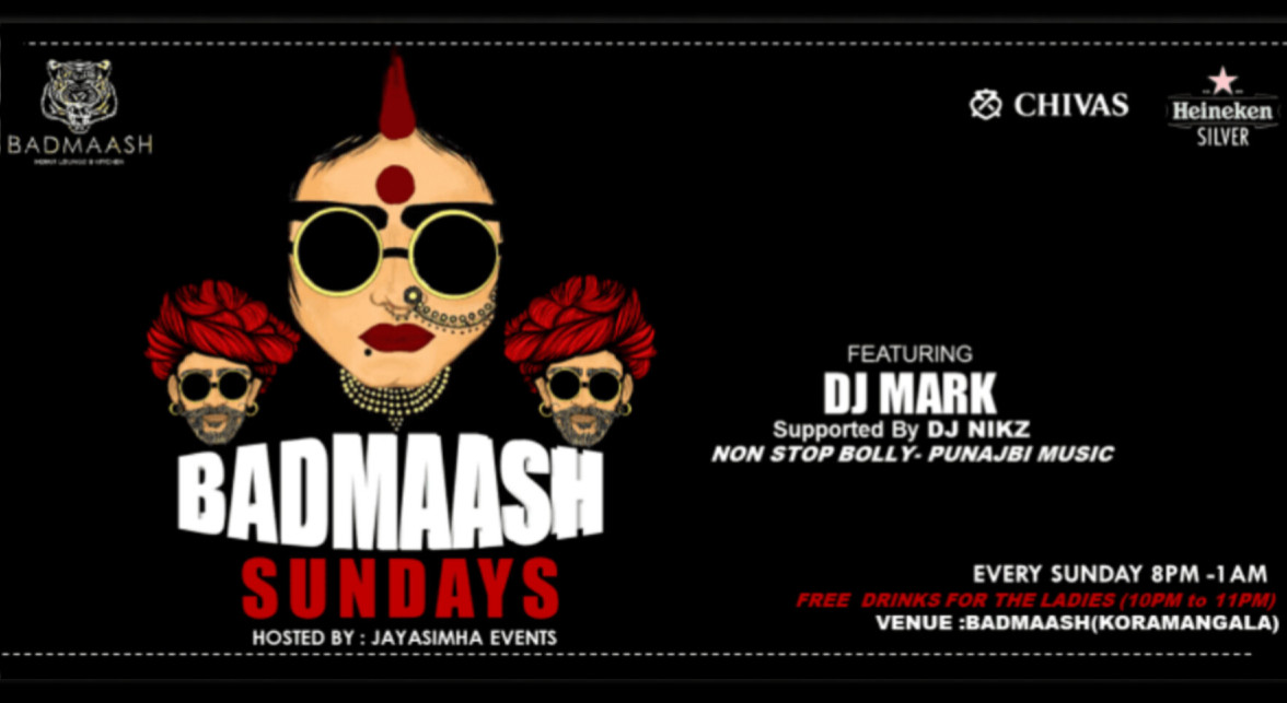 Sunday Badmaashi Bollywood Night