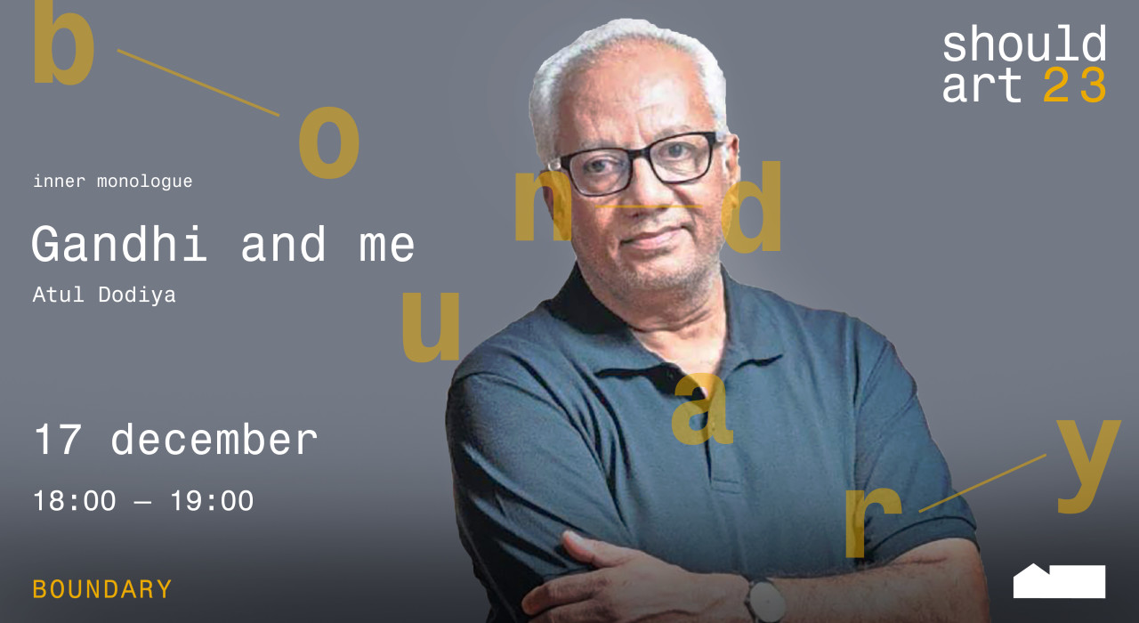 Gandhi and me | Inner Monologue by Atul Dodiya