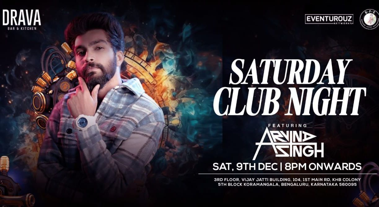 Saturday Bollywood Night @ Drava