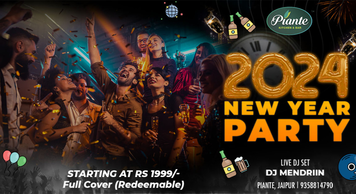 New Year Party 2024 | Piante NYE Party | NY 2024