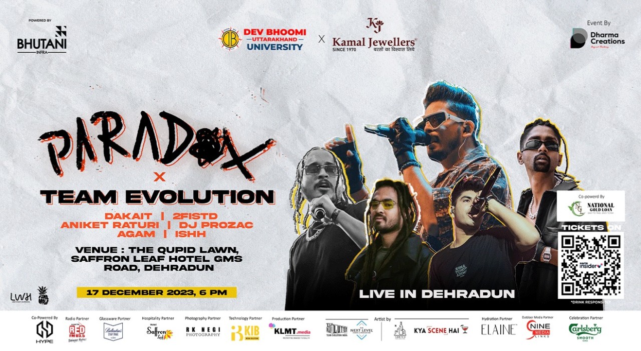 Paradox - Shukraana India Tour By LWH | Dehradun
