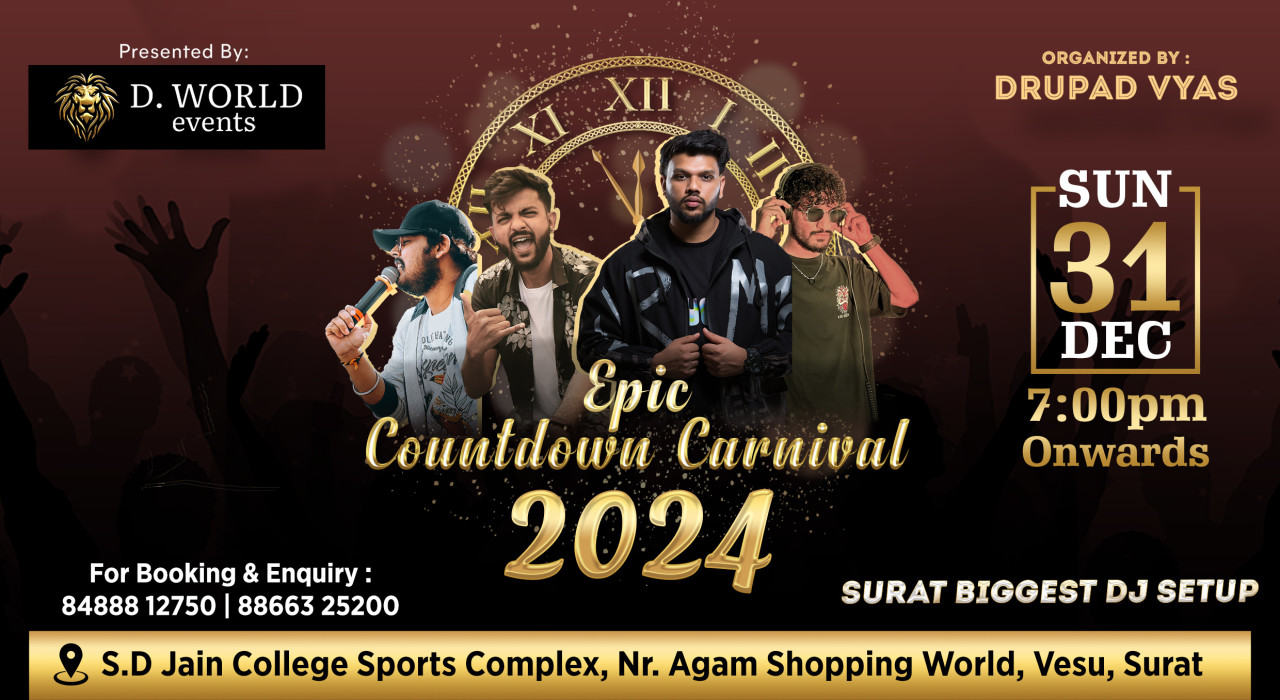 Epic Countdown Carnival 2024 | NY 2024
