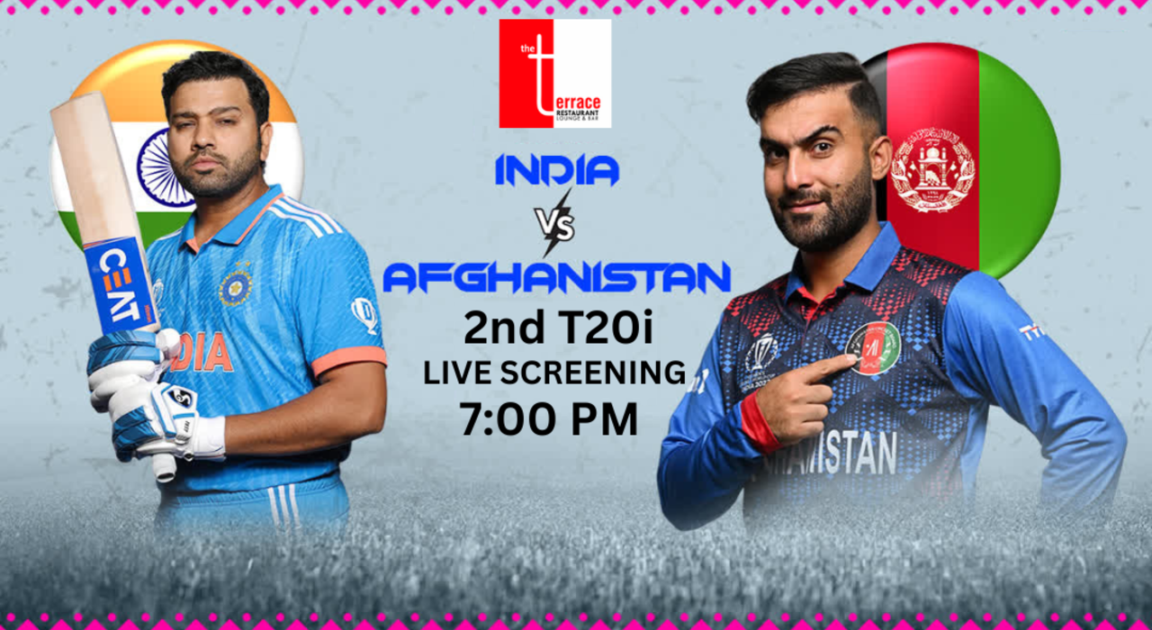 India vs Afghanistan 2nd T20i Match (Screening)