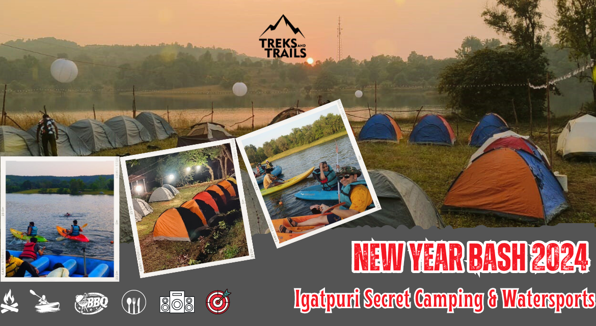 New Year Igatpuri Camping with Watersports | NY 2024