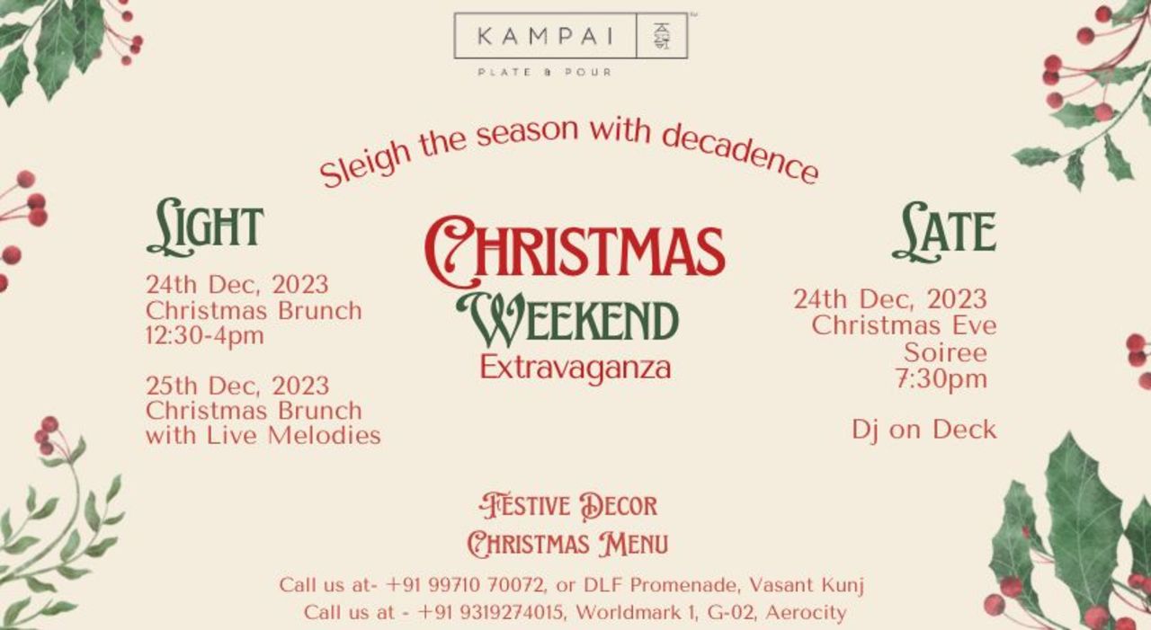 Christmas Weekend Extravaganza | Christmas 2023
