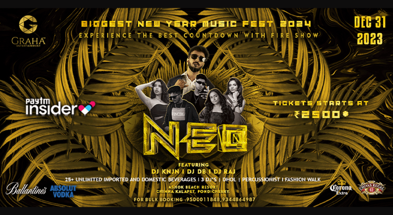 NEO MUSIC FEST UNLIMITED PONDICHERRY | NY 2024