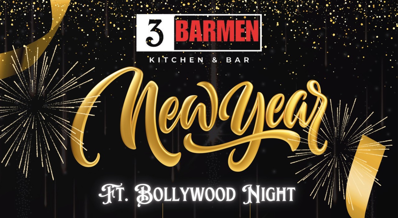 Desi Countdown 2023: Bollywood Extravaganza @ 3 Barmen | NY 2024