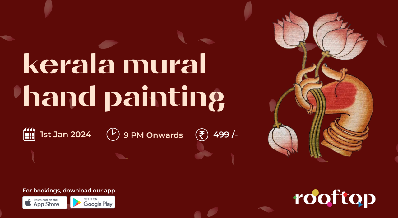 Kerala Mural Hand Painting