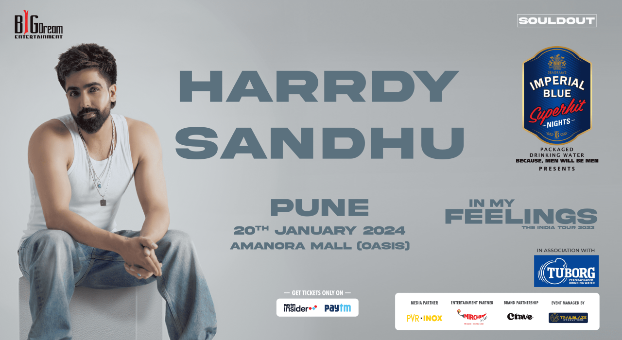 Harrdy Sandhu - In My Feelings India Tour I Pune