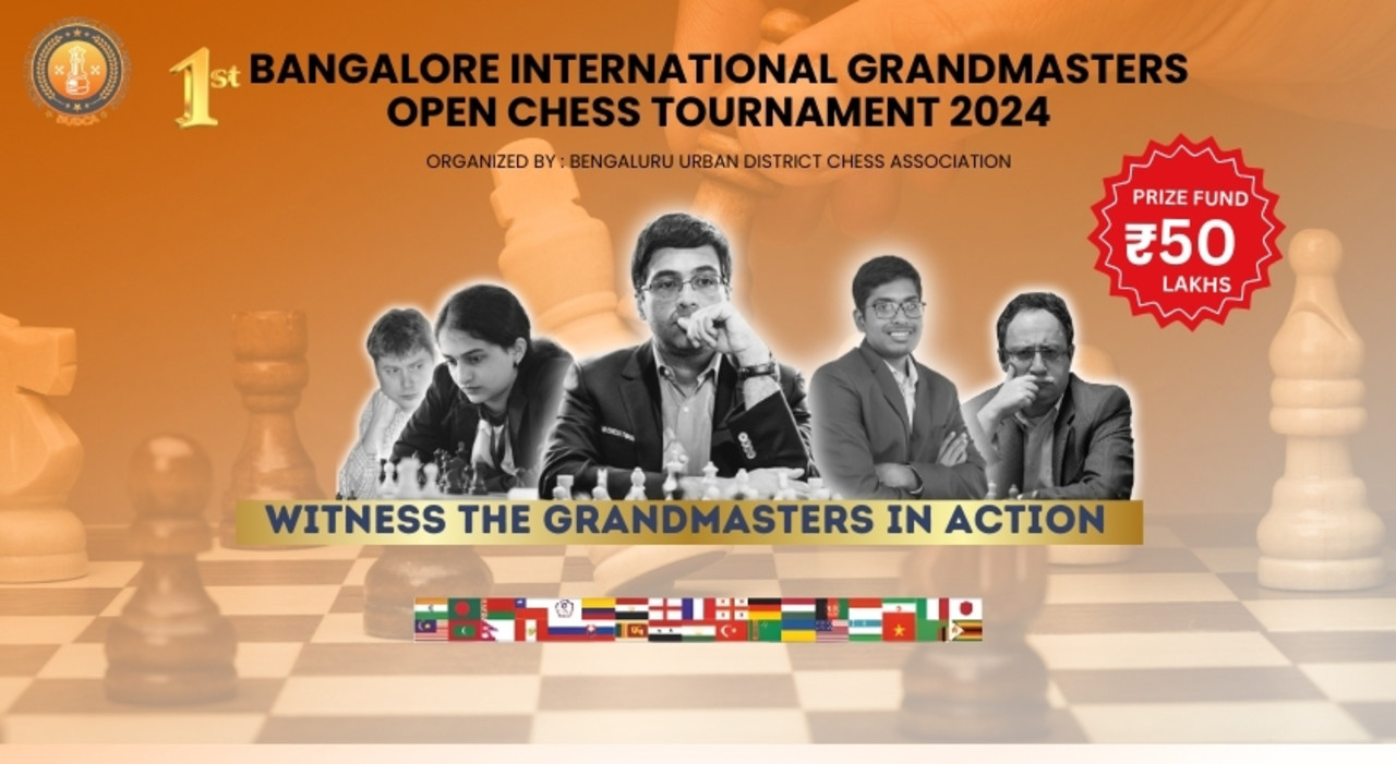 1st Bangalore International Grandmasters Open Chess Tournament 2024