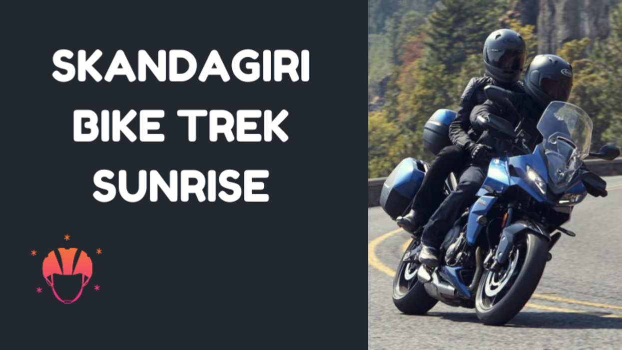 SKANDAGIRI BIKE TREK SUNRISE || Trekking || Sunrise Trek || Bike Ride