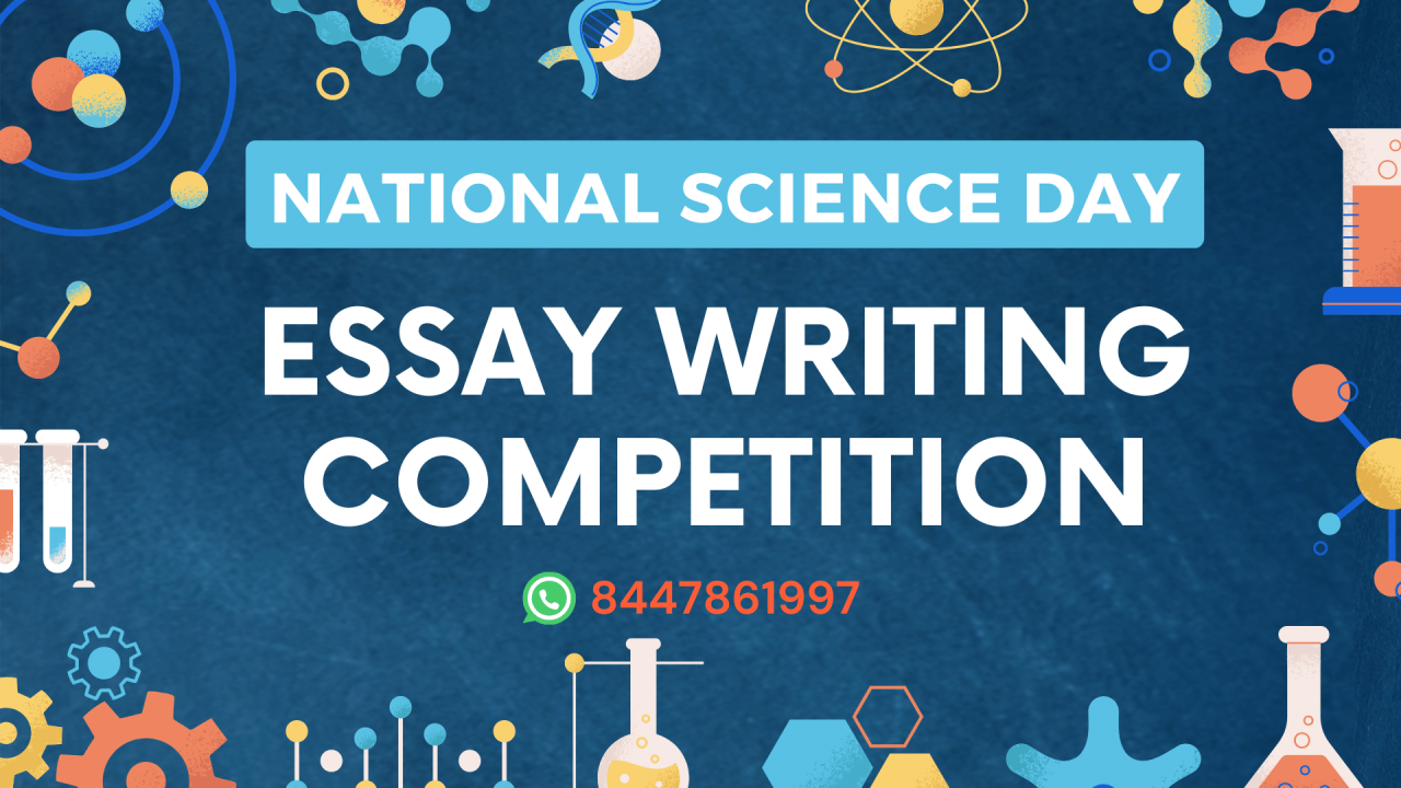 NATIONAL SCIENCE DAY - ESSAY COMPETITION