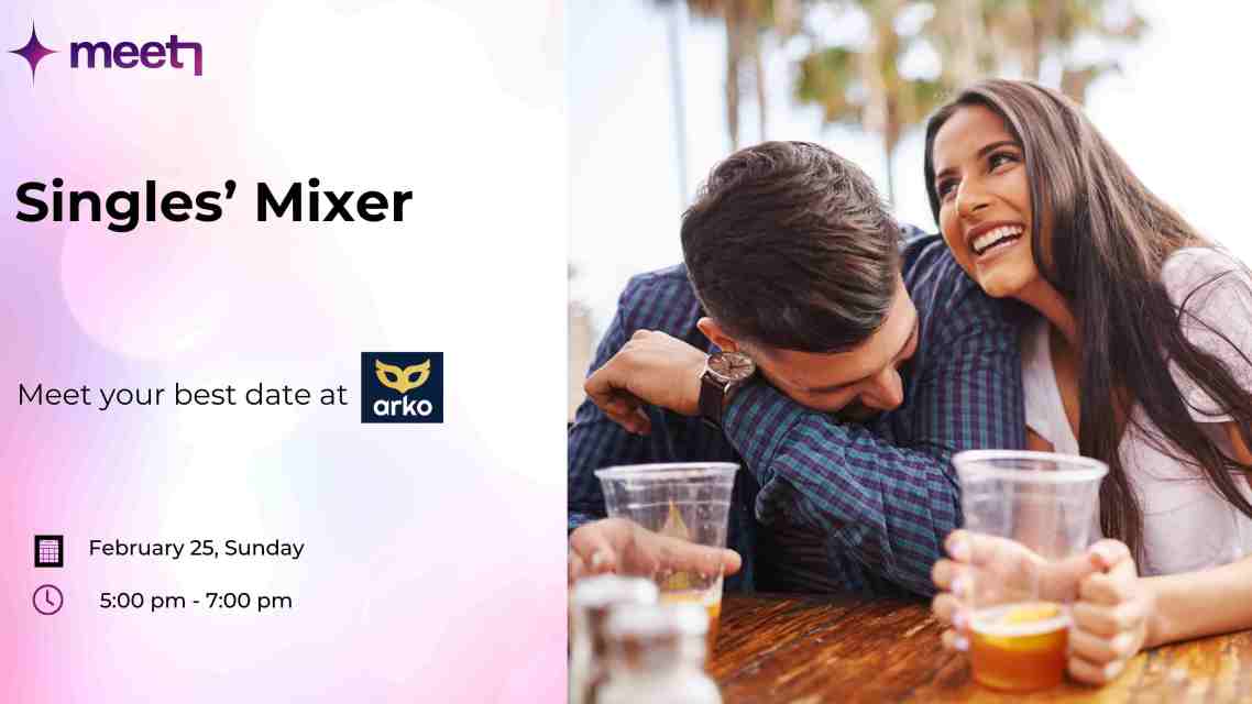 Meet7 Singles' Mixer-Beer and Games @Arko
