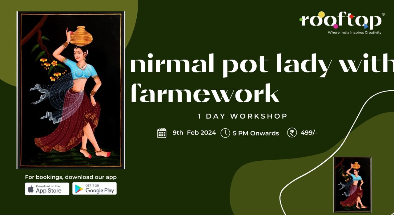 Nirmal Pot Lady with Framework