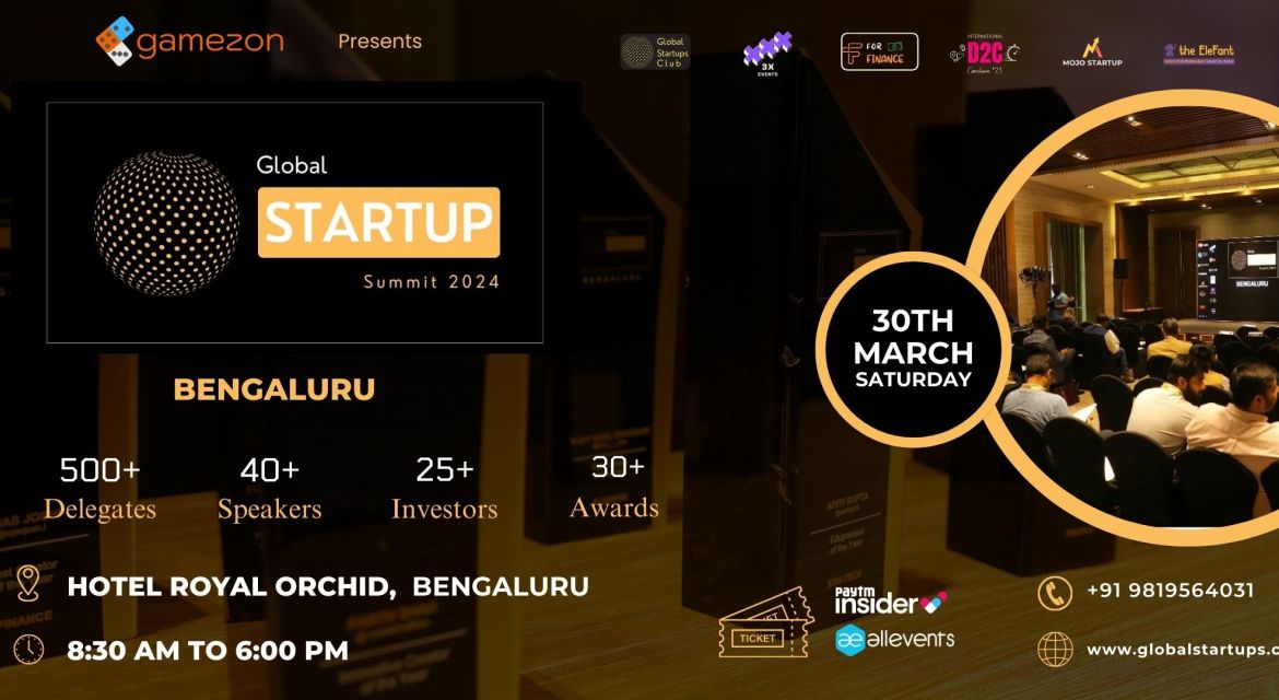 Global Startup Summit 2024 | Bengaluru