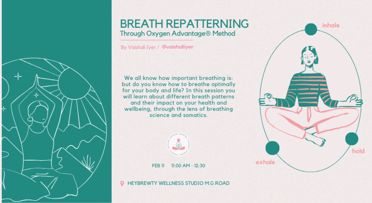 Breath Repatterning: Through Oxygen Advantage® Method