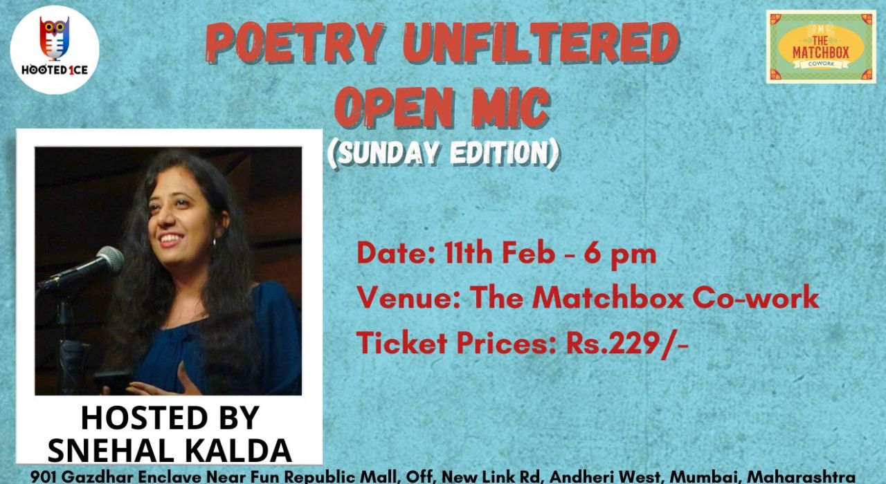 Poetry Unfiltered Open Mic