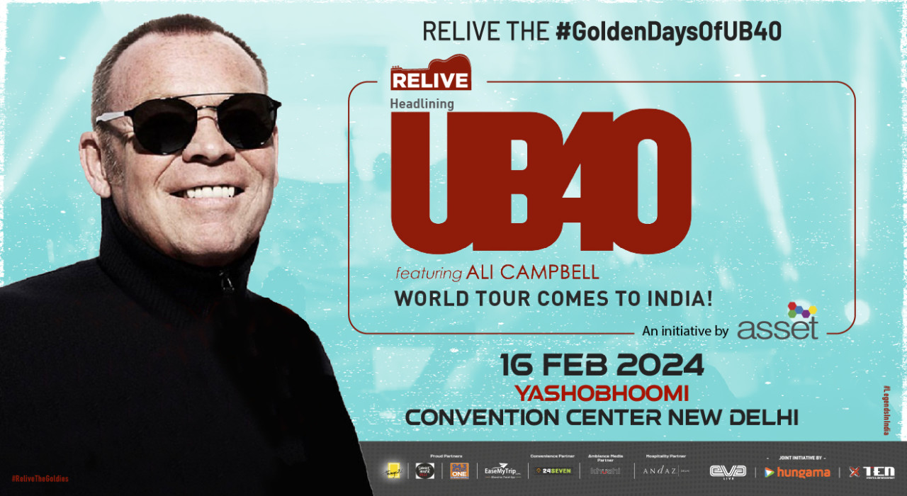 #ReliveTheGoldies - UB40 featuring Ali Campbell | Delhi