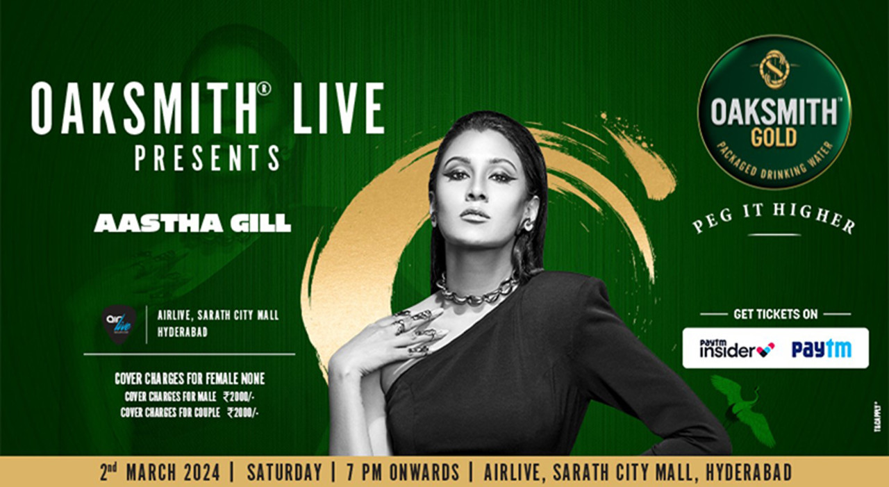 Oaksmith Live Presents Aastha Gill