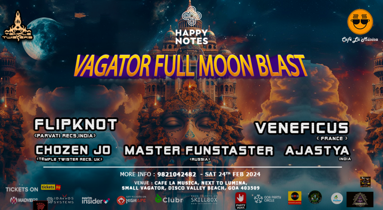 Full Moon Blast with Flipknot (Parvati Recs ,ind),Veneficus (France) & morec