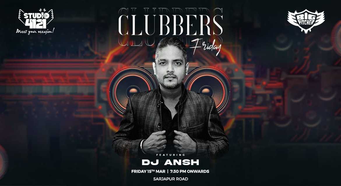 Friday BIG Bollywood Party Ft. DJ Ansh At Bigpitcher #Studio4121 (Sarjapur Rd)
