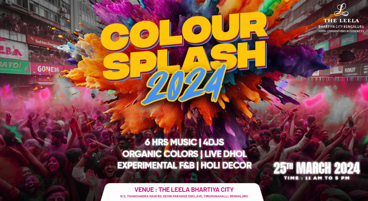 COLOUR SPLASH | HOLI 2024
