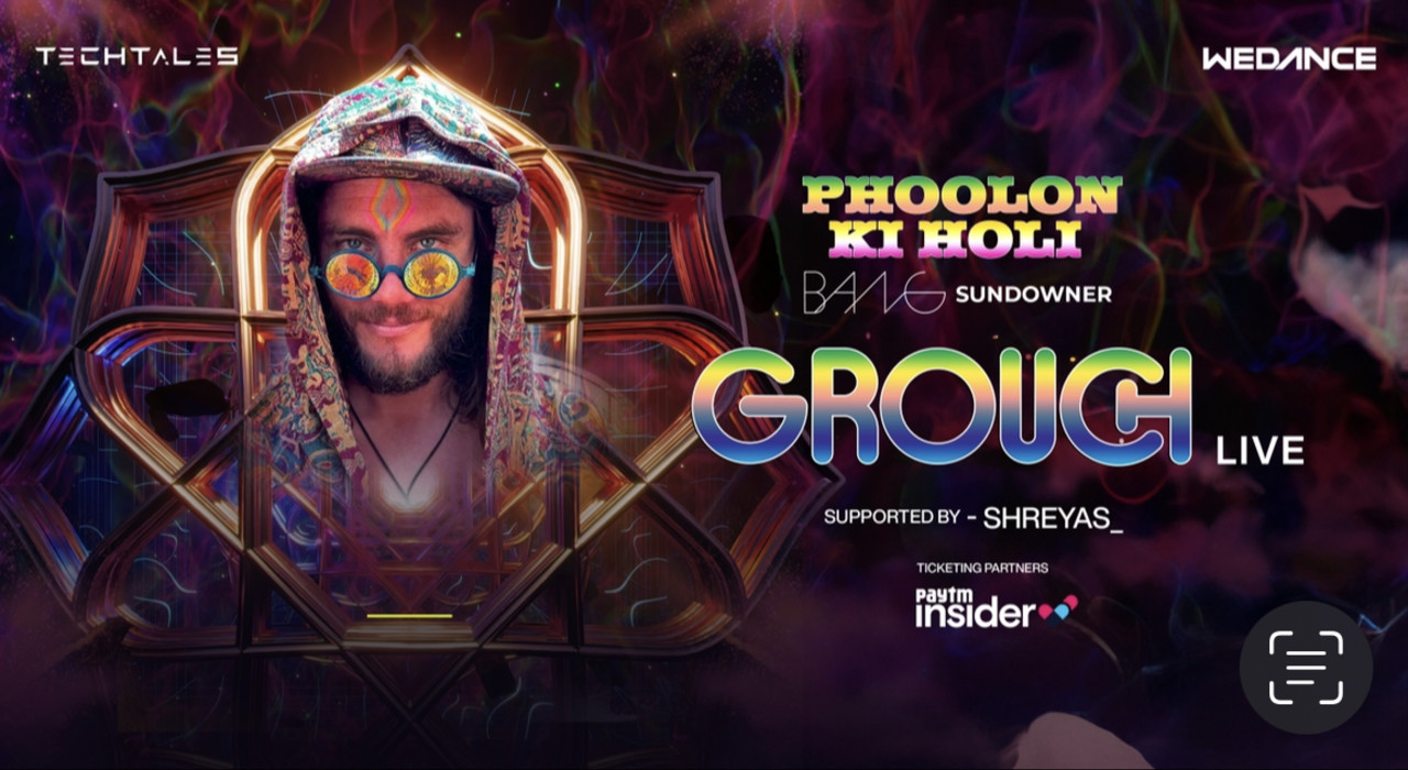 GROUCH LIVE at BANG Sundowner x Phoolon ki Holi
