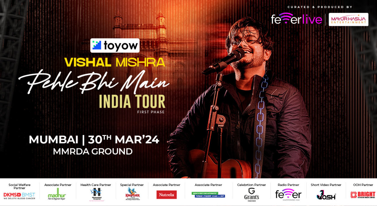 VISHAL MISHRA PEHLE BHI MAIN INDIA TOUR 2024 I MUMBAI