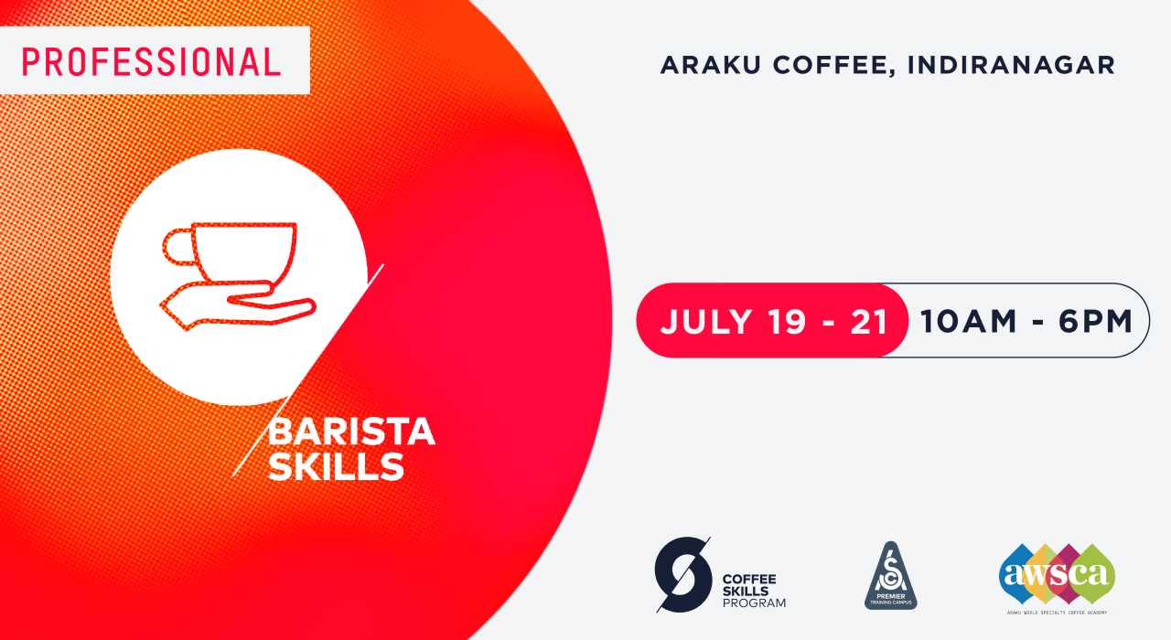 SCA Coffee Skills Program: Barista Skills (Professional)
