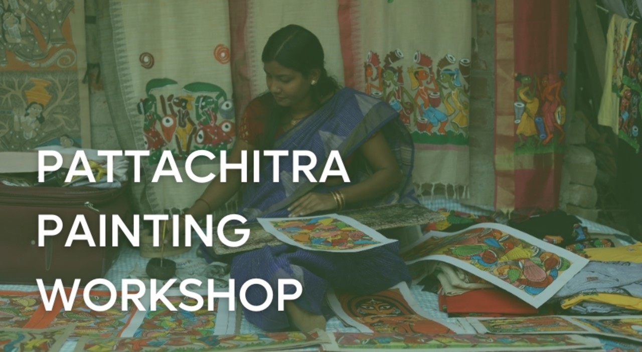 Pattachitra Painting Workshop by Rupsona Chitrakar