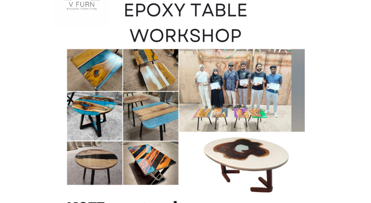 Epoxy Table Making workshop