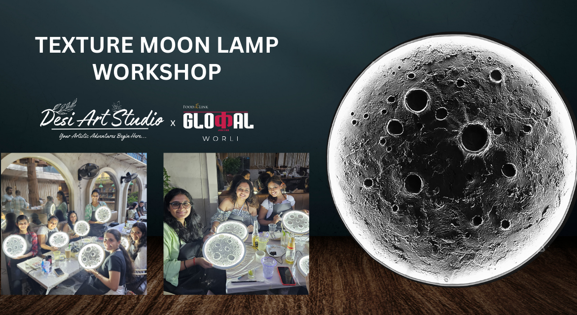 Texture Moon Lamp Workshop